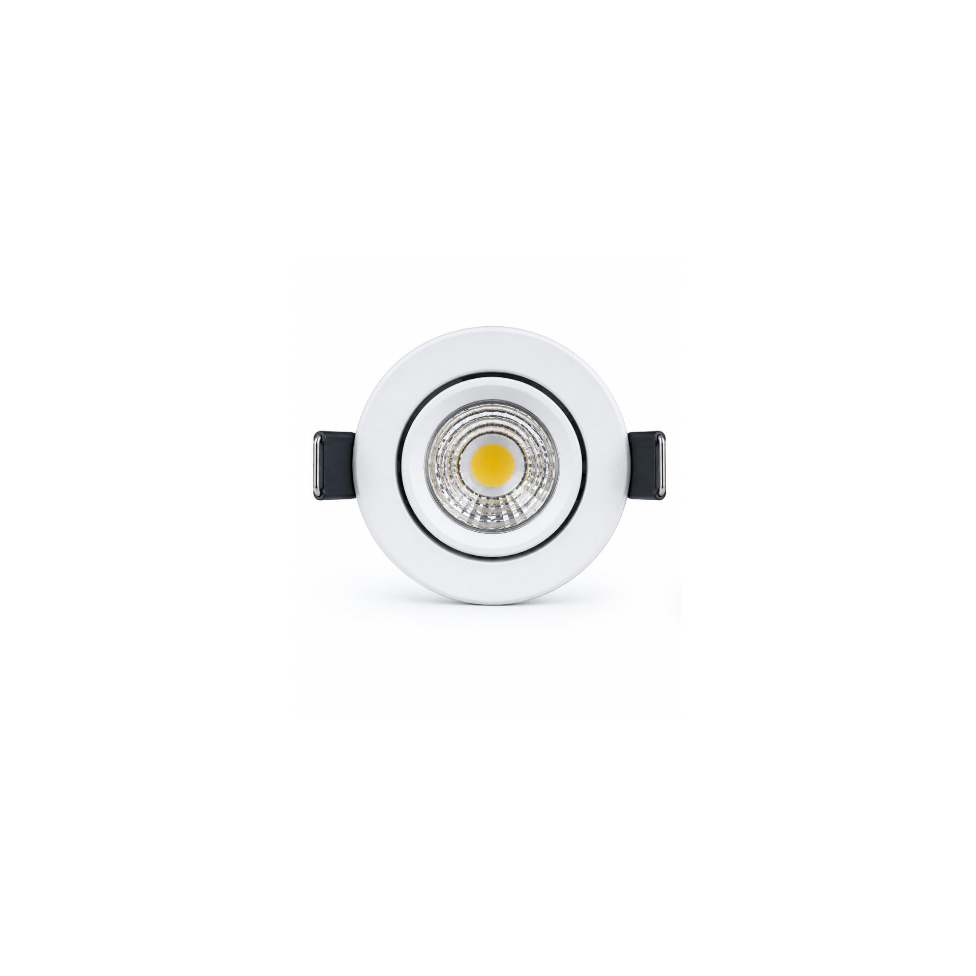ABBA ALF 1048 Round Movable Button Down Lighter 3W LED | 3000K Warm White Recessed Spotlight | Pearl White Finish | CREE LED-image-45