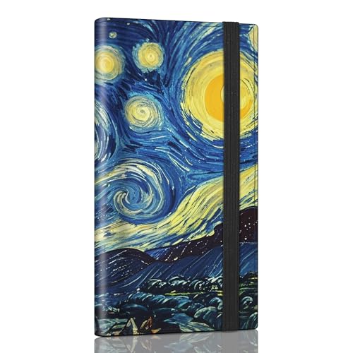 Image of CASMONAL Checkbook Covers for Personal Checkbook Holder RFID Premium Vegan Leather Checkbook Cover for Duplicate Checks