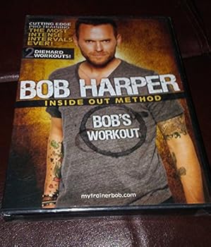 DVD Bob Harper Inside Out Method - Bob's Workout Book