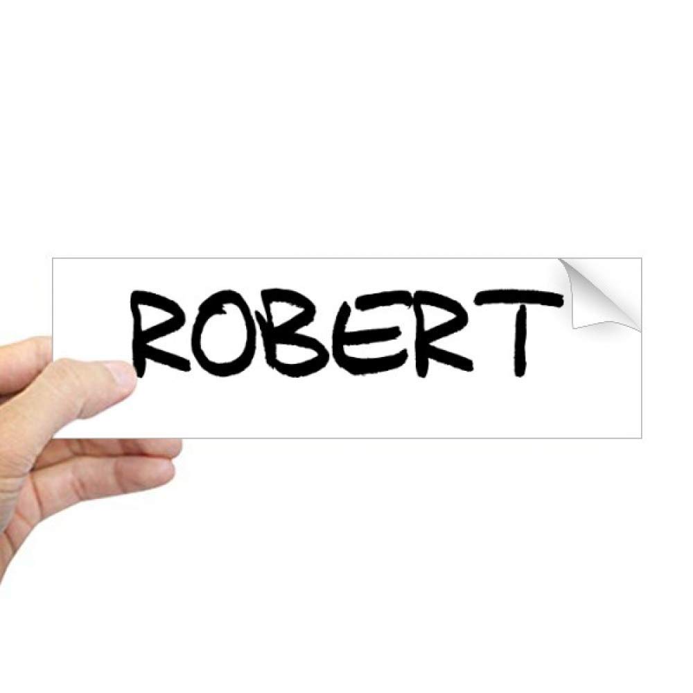 Sticker rectangulaire pour fenêtre motif robert pour masquer le vis-à-vis