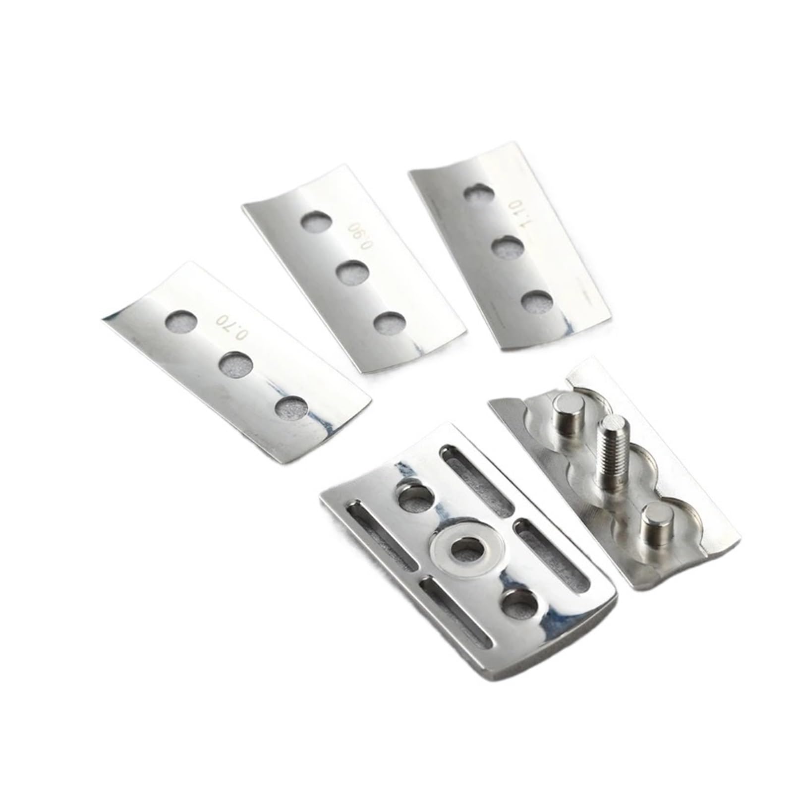 , Compatible Con Yaqi, Trifecta, Cabezal De Afeitar De Seguridad Pulido De Acero Inoxidable 316 Ajustable Con Diferentes Espacios De Hoja