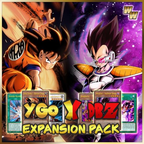 WAIFUWORLD SHOP YGO x DBZ 2-Player Playset | Expansion Pack | Yu-Gi-Oh! Deck im Theme Dragonball Z | Trading Card Game | Dragonball Karten | 1 x 1 Deck
