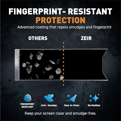 Image of ZEIR [4 PACK] Screen Protector Compatible with TATA SIERRA 2026 | 12.3-Inch INFOTAINMENT, 10.25 INSTRUMENT CLUSTER, Steering & AC Panel Guard For Sierra ADVENTURE PLUS & ACCOMPLISHED Models | Scratch & Water Resistant | Oleophobic Coating For Smooth Touch | 0.3 MM Thickness With Sturdy Build-Quality | Company Fit Accessory For Tata Sierra SUV 2025 [Not Tempered Glass]