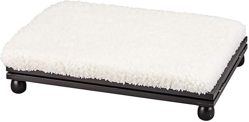 Miniatura 4 de Oakridge Accents - Reposapiés plegable de madera Kimball Sherpa de Miles, 15 pulgadas de largo x 12.5 pulgadas de ancho con altura de 6 a 13