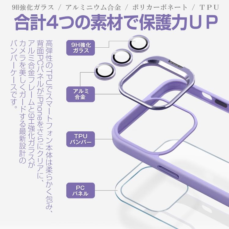 Amazon.co.jp: ZENIX DESIGN TECH iPhone15 Pro 用 ケース