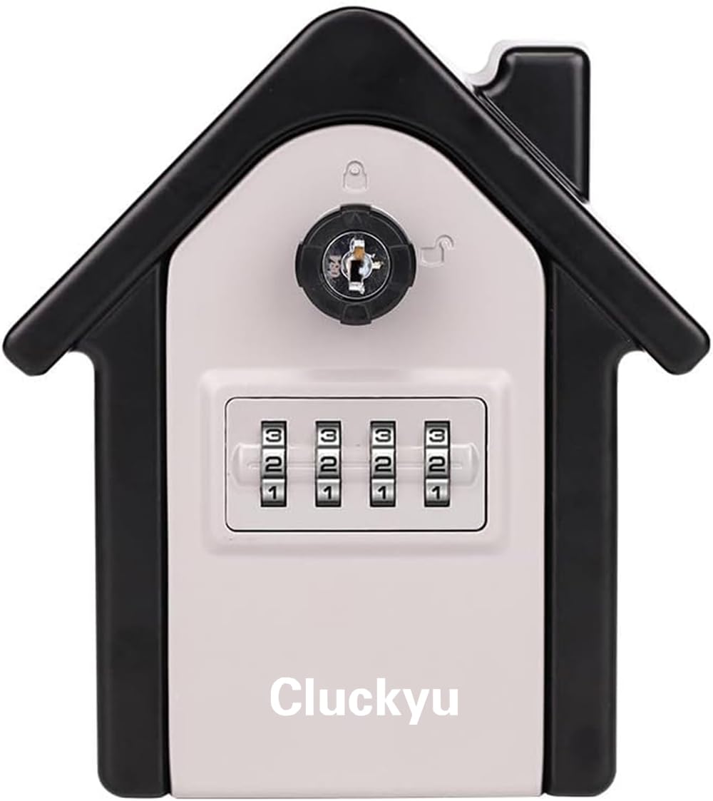 Key Lock Box to Hide a Key Outdoor,Sturdy Portable Large Capcity Combination Lockbox for House Key, Wall Mount with Removable Shackle for Home Realtor Airbnb Key Lock Box to Hide a Key Outdoor,Sturdy Portable Large Capcity Combination Lockbox for House Key, Wall Mount with Removable Shackle for Home Realtor Airbnb