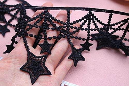 Stars Gold Tassels Lace Fringe Lace Trim Ribbon Costume Home Textile Curtains Decor Trims Clothes Sewing Accessories Lace.1724 #TOP7