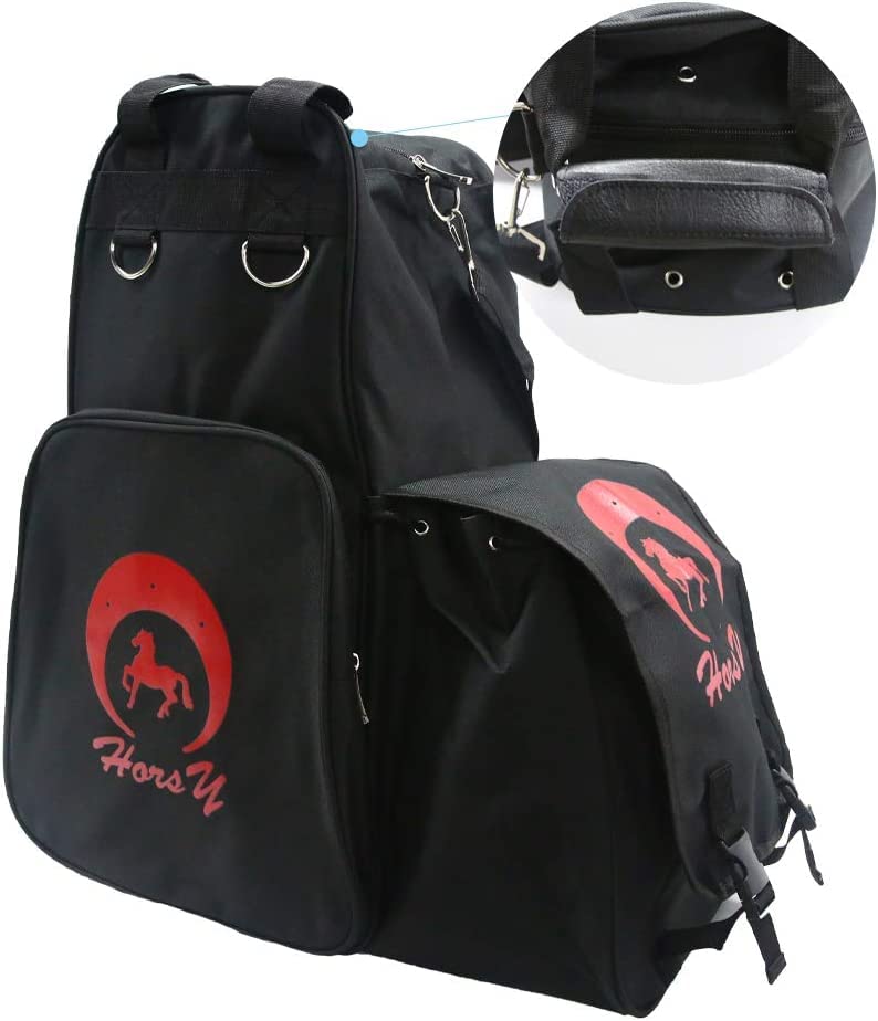 Sac Rangement équitation Pratique Sac D'équitation Parent-enfant TentHome - Compartiments Casque Et Bottes Organisation Optimale Matériel équitation Pratique