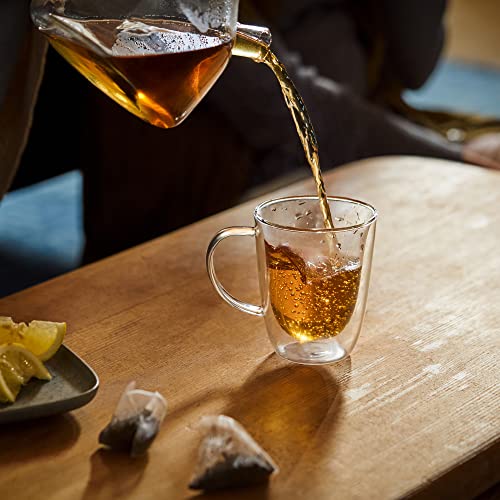 Teatulia Organic Earl Grey Tea Bags (50 Pyramid Tea Bags) | 100% Compostable | Black Tea + Bergamot Citrus Sustainably Grown In Bangladesh #TOP3