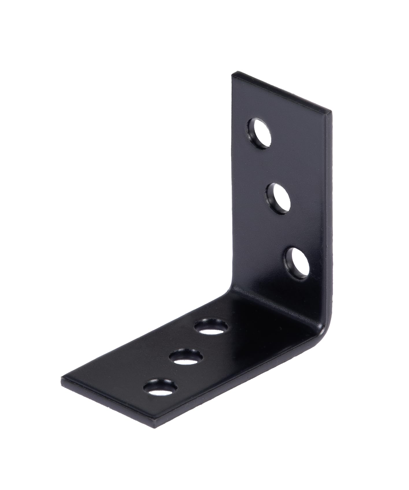 Alberts 329419 Winkelverbinder - schwarz - kunststoffbeschichtet - 40 x 40 x 20 mm