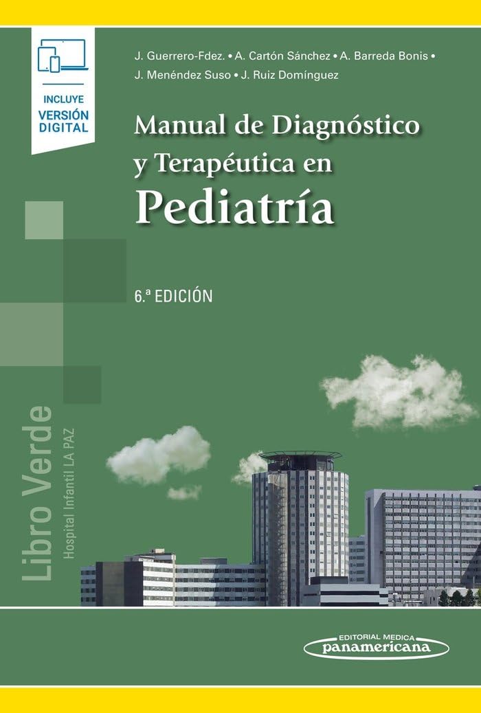 Manual de diagnostico y terapeutica en pediatria (incluye versión digital)