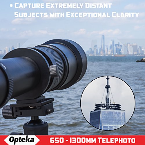 Opteka 650-2600mm High Definition Teleobjektiv für Sony E-Halterung NEX-7, NEX-6, NEX-5T, NEX-5N, NEX-5R, NEX-3N und… – Bild 6