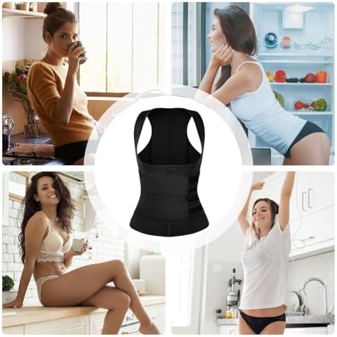 Débardeur De Compression Pour Femme – Gainant, Sans Coutures, Contrôle Ventre – Sans Bretelles, Réglable