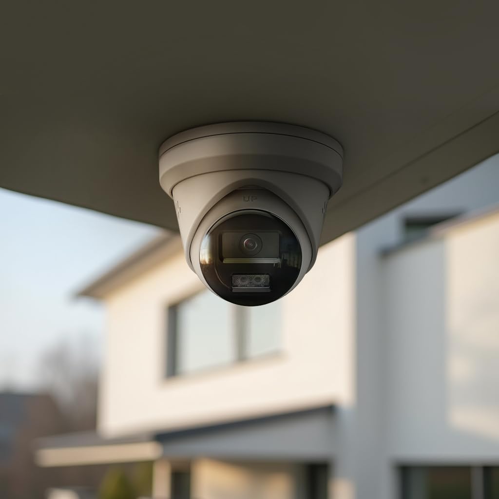 HiLook® by HIKVISION Überwachungskamera Set 8X 8MP 4K Turret PoE mit KI Personen und Fahrzeugerkennung und Hybrid Light Nachtsicht wetterfest IP67 NVR 8CH 2TB HDD App Steuerung Plug and Play