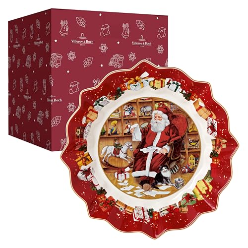 Villeroy & Boch - Toy's Fantasy - Weihnachtsschale Set, 25x25x4cm,...