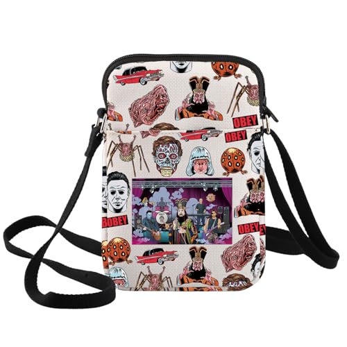 Cadeau The Aliens sac à bandoulière WZMPA idéal pour les fans de science-fiction