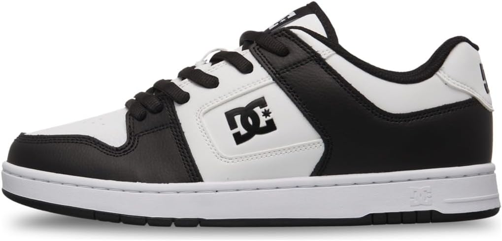 DC Shoes Manteca - Leather Shoes for Men - Leather Shoes - Men - White