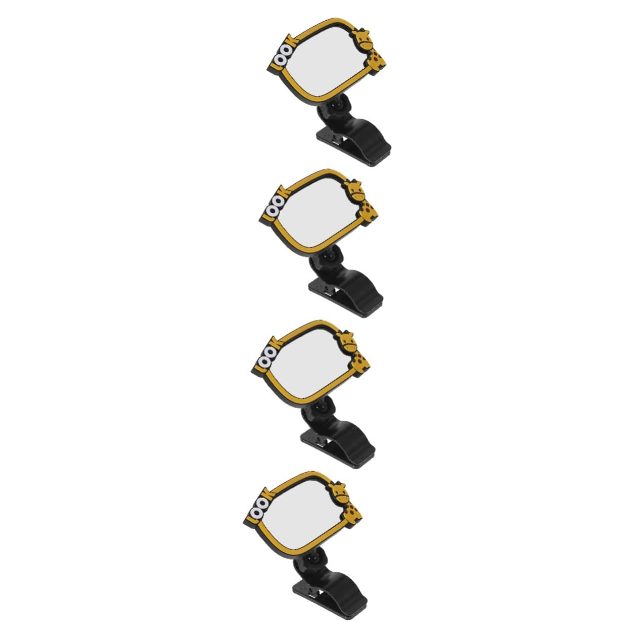 IMIKEYA 4 Pièces Rétroviseurs intérieurs et extérieurs miroir bébé enfant miroir à clipser pour vue arrière de voiture rétroviseur de voiture rétroviseur bébé caoutchouc