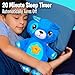 Ontel Star Belly Dream Lites, Stuffed Animal Night Light, Cuddly Blue Puppy - Projects Glowing Stars & Shapes in 6 Gentle Colors, As Seen on TV