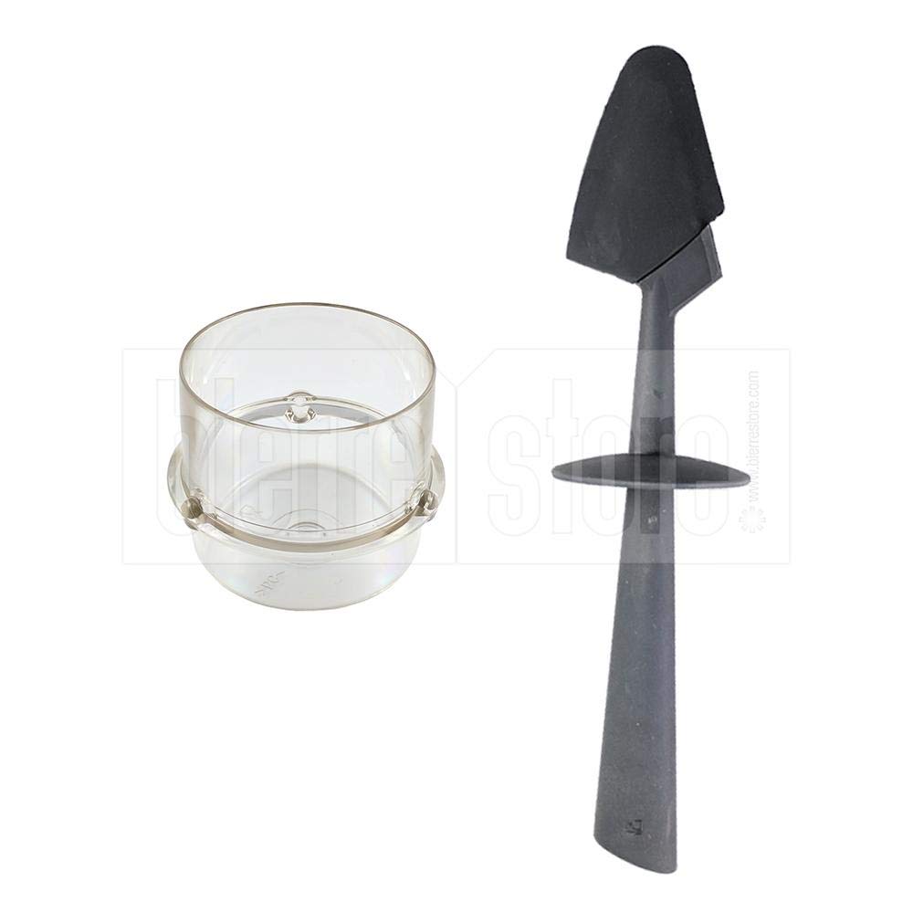 KIT BIMBY TM21 RICAMBI BICCHIERINO DOSATORE CON FARFALLA E SPATOLA COMPATIBILE
