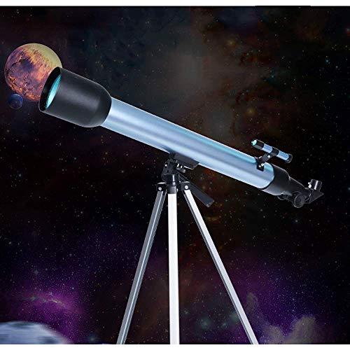 Telescopio refractor 60 mm para astronomía con trípode miniatura 3