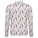 Men's Long Sleeve 1/4 Zip Shirts Golfer Flamingo Sun Protection Outdoor Running T-Shirts Lightweight UV Protection Fishing Shirt 6XL