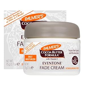 Palmer’s Cocoa Butter Formula Eventone Fade Cream, Anti-Dark Spot Fade Cream with Vitamin E and Niacinamide, Helps Reduce Dark Spots & Age Spots, 2.7 Ounce