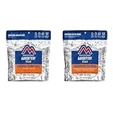 Mountain House Chicken & Dumplings + Chicken Fajita Bowl | Freeze Dried Backpacking & Camping Food | 2 Servings Each
