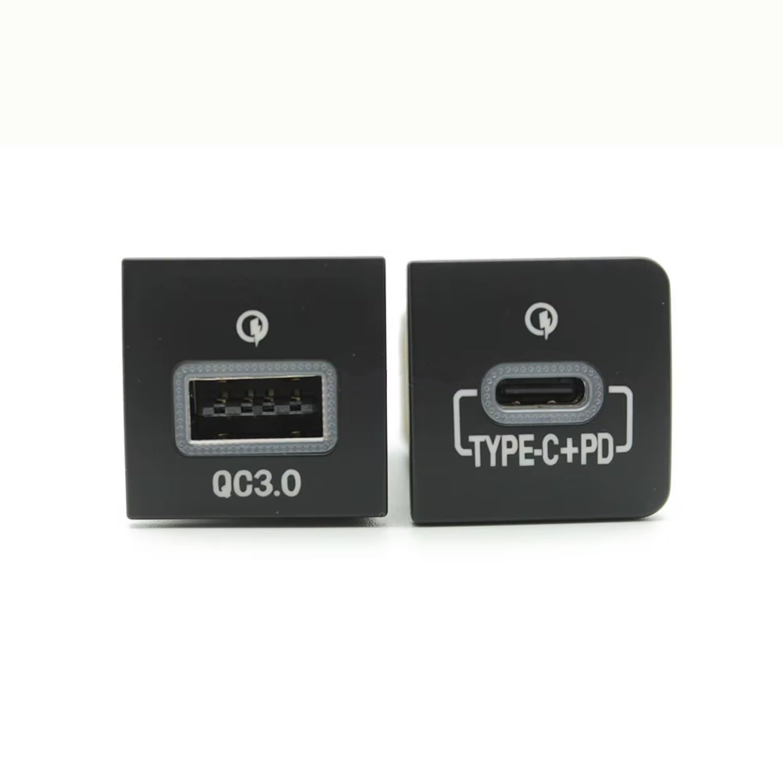 Auto Porta USB Centro Compatibile Con Per Golf 6 Per MK6 2006-2012 Auto Rapida Caricatore Dual QC3.0 PD Presa Del Telefono Adattatore Interfaccia Presa USB