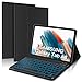 Produktbild FOGARI Beleuchtete Tastatur Hülle für Samsung Galaxy Tab A8 10,5 Zoll 2021, Hülle mit Abnehmbare Bluetooth Deutsche QWERTZ Tastatur für Galaxy Tab A8 2021(SM-X200/X205/X207) - Schwarz