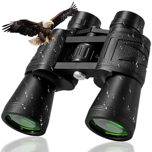 Binoculares 10x50 HD BAK4 FMC Waterproof Fogproof miniatura 1
