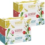 【まとめ買い】2個セット スコッティ フラワーボックス 長持ちティシュー 500枚(250組) 3箱