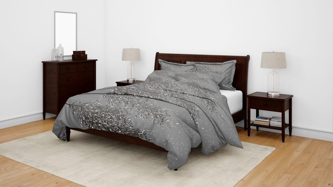 Flower Comforter 8PC Sets King 240x260cm AI 1581KING