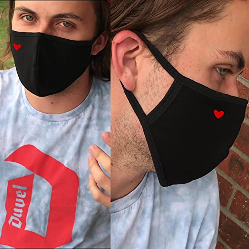 comfso Cloth Face Masks 5 Pack,Washable,Face Masks Reusable and Breathable Face Cotton with Nose Bridge Wire for Girls Boys Men Women - Image 6