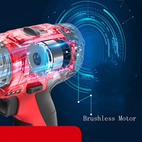 Equipment Bürstenlose Lithium-Bohrmaschine Handbohrmaschine Elektroschrauber Wiederaufladbare Kleine… – Bild 3