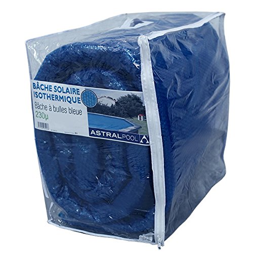 Bâche à Bulles Bleue 230 µ Ovale 6.10 m x 3.70 m - Catégorie Bâche à Bulles