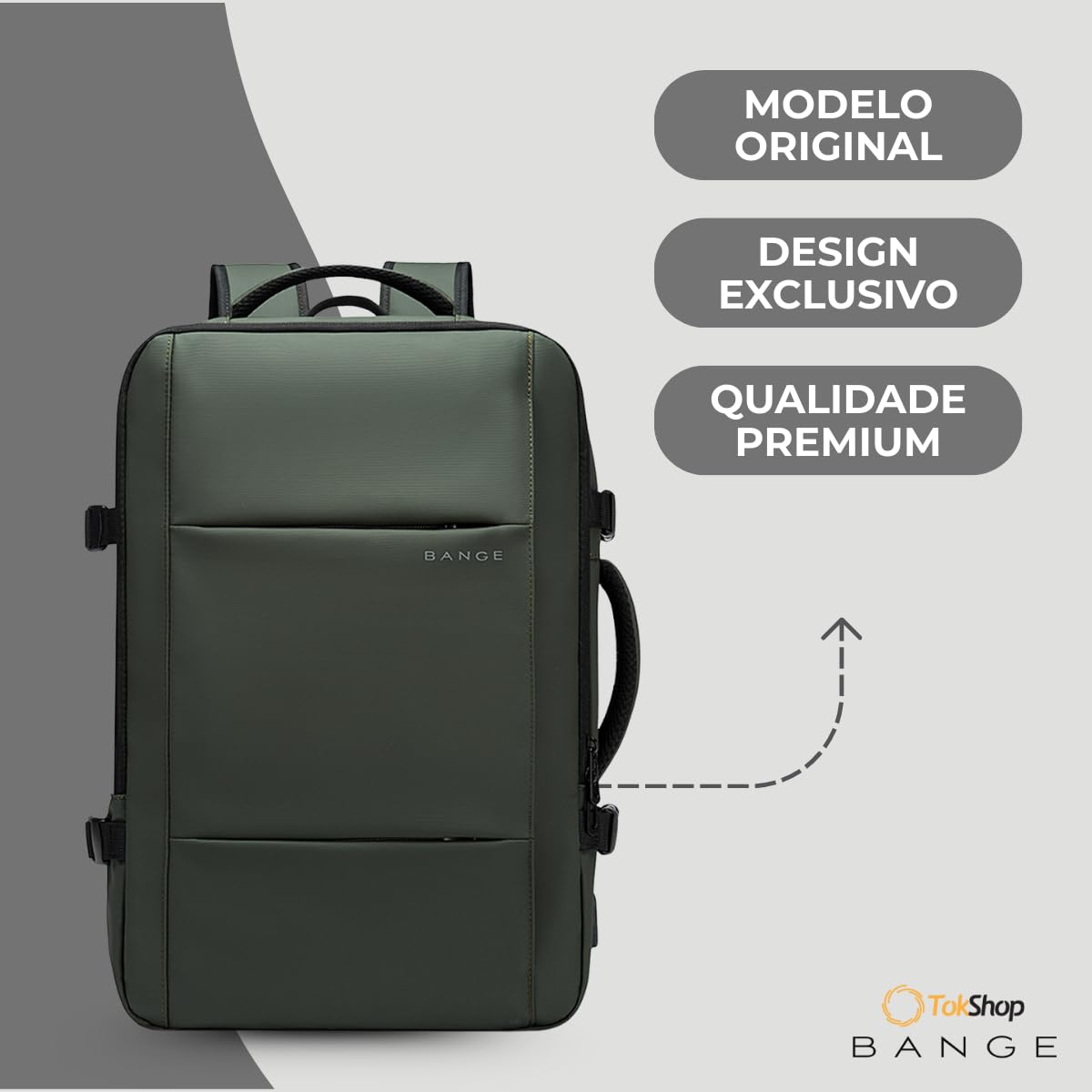 BANGE Mochila Executiva Masculina Reforçada de 40L Expansível Antifurto Impermeável para Notebooks de Até 17.3 Polegadas em promoção! Veja a oferta e mais achadinhos de Mochilas & Pastas Masculinas 7 Hoje é o melhor dia para comprar BANGE Mochila Executiva Masculina Reforçada de 40L Expansível Antifurto Impermeável para Notebooks de Até 17.3 Polegadas com aquele preço maroto! Promoção! Aproveite a oferta! 7
