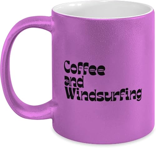 Windsurfing Windsurf Windsurfer 70s 1970s Retro Mug, Gifts, Home Office Decor, Coffee Cup, Unique Gag Idea, Him Her
