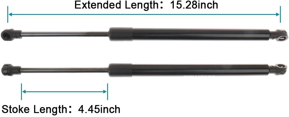 IRONTEK Hood Lift 1 Pair 15.28 Inch Front Hood Lift Supports Struts FITS 2004-2006 for Nissan Maxima SG325011,4162,654707Y010. Gas Springs Supports