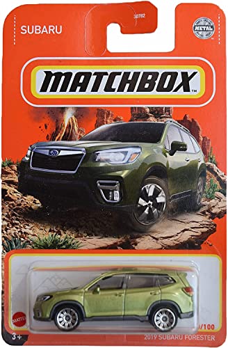 Matchbox Subaru Forester 2019 verde escala 1:64