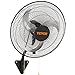 VEVOR 18 inch Wall Mount Fan Oscillating, 3-speed High Velocity Max. 4000 CFM Industrial Wall Fan for Indoor, Commercial, Residential, Warehouse, Greenhouse, Workshop, Basement, Black, ETL Listed