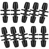 okdeals 10PCS Barbed Tee 1/2 inch to 1/4 inch Irrigation Tube Anti-Drop Premium Quality Fitting with...