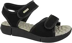 Sandália Papete Feminina Ortopédica Anatômica Massageadora Leve Macia Utra Conforto Via Angel 56.04