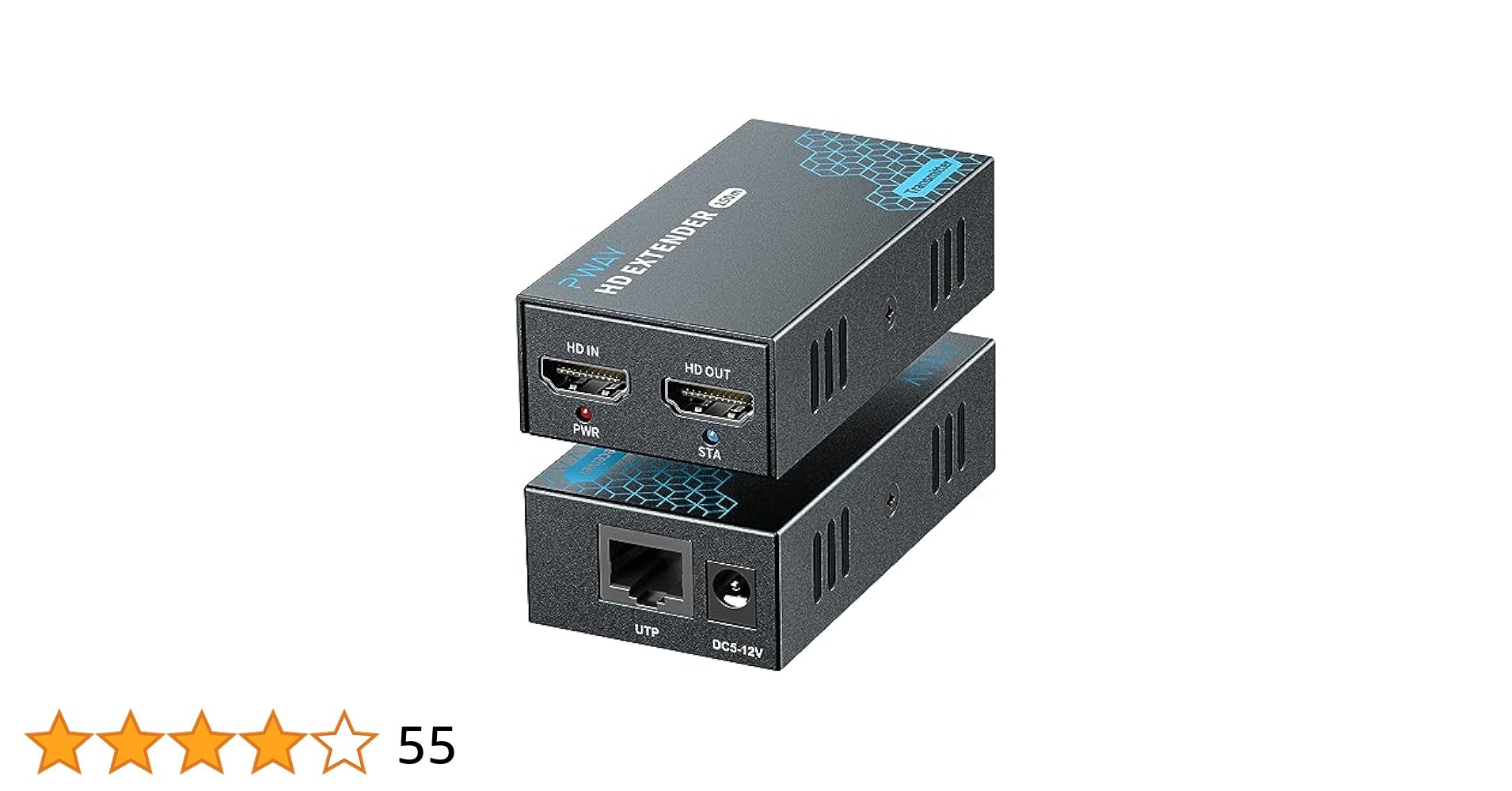 Amazon | 1080P@60Hz HDMI エクステンダー Lan IP/TCPローカル