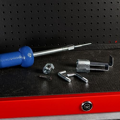 Image of ABN Auto Slide Hammer 9-Piece Set, 5lb Pound - Puller Kit for Small Hail Dent Removal on Car Body