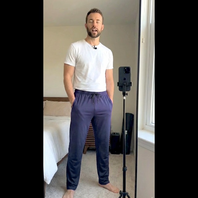 Pantaloni Sportivi Da Uomo Real Essentials - Confezione Da 3, Tech Mesh, Tasche, Taglia L - 3