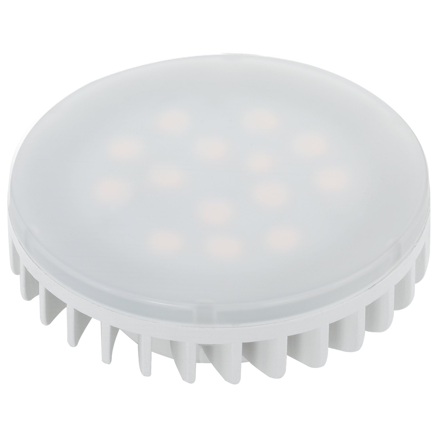 Eglo LED Light Bulb, GX53 Reflector lamp, 4.9 watt (Equivalent to 40 watt), 470 Lumen, Warm White Glow, 3000 Kelvin, Spotlight, Ø 2.9"