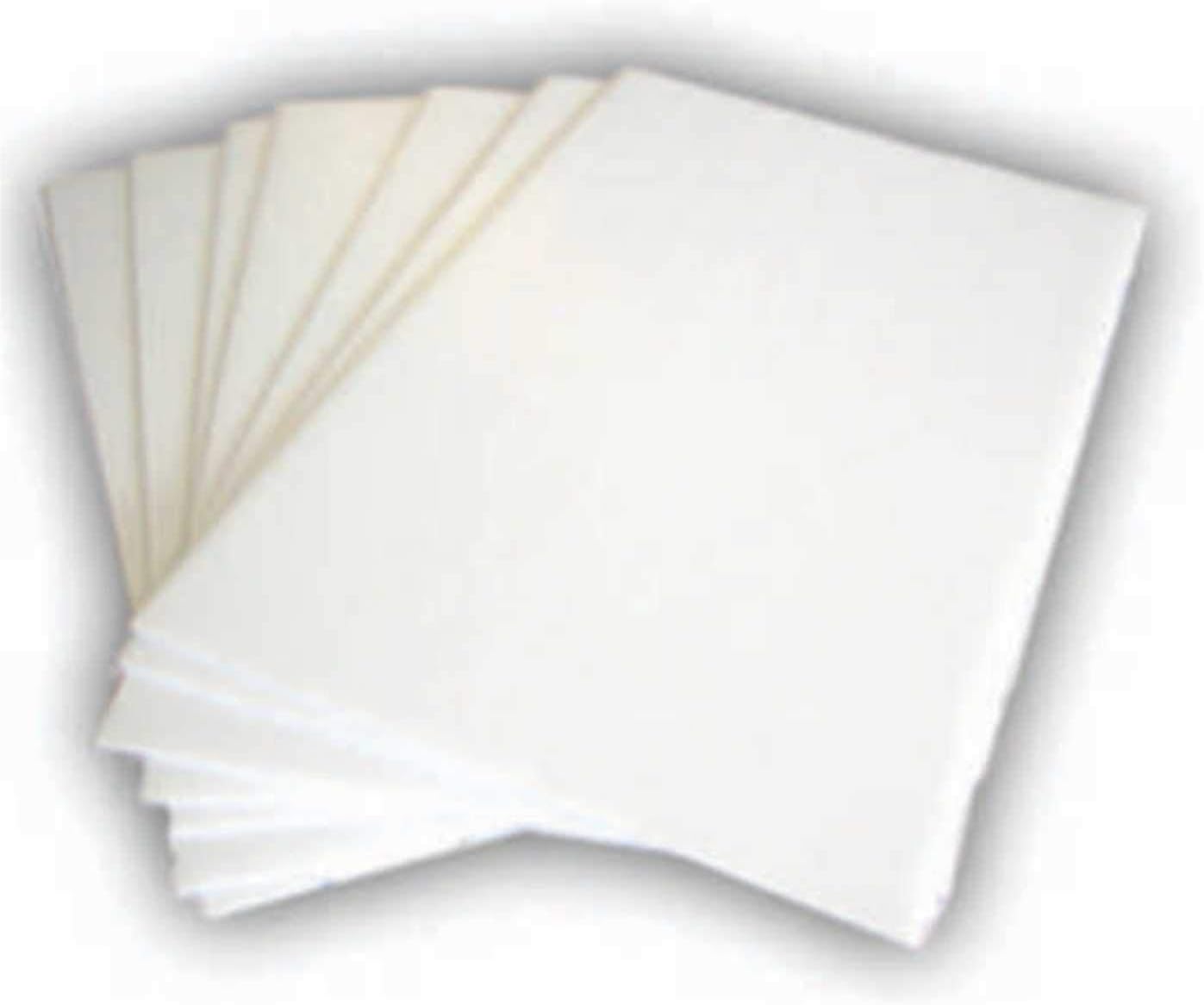 VictoryStore Yard Sign Outdoor Lawn Decorations, Corrugated Plastic 4 millimeters White Sign Blanks, Set of 50 36 inches x 24 inches