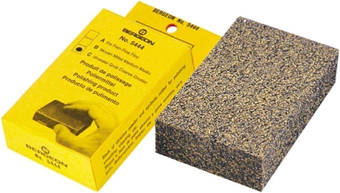 Bergeon 5444-A Polishing Block of Abrasive Powder and Synthetic Rubber for polishing, unrusting, Cleaning etc.