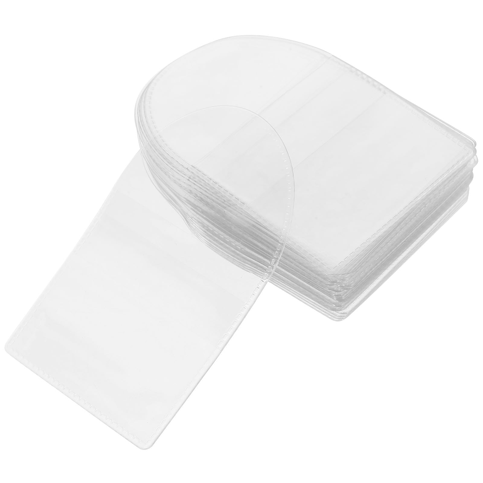 DECHOUS コインスリーブ 透明プラスチック製 コイン保護袋 40枚入り コレクション用 コンパートメント袋 金銭管理用品